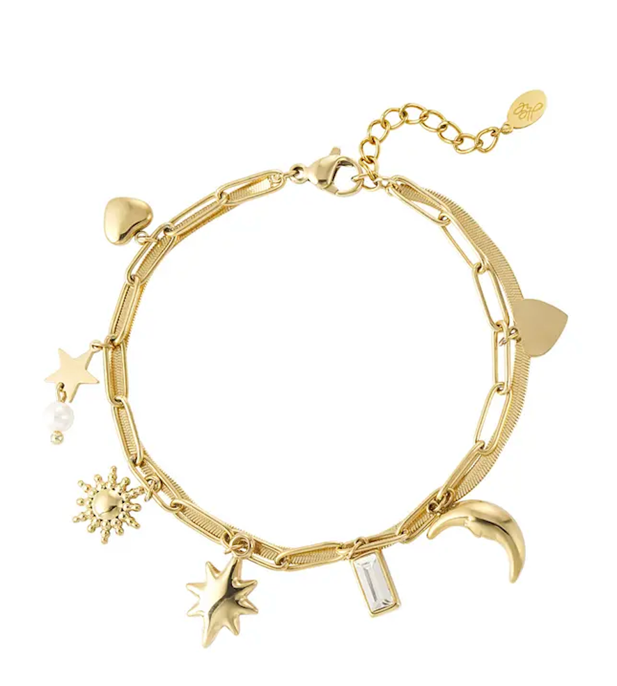 Bracelet breloque LUNA