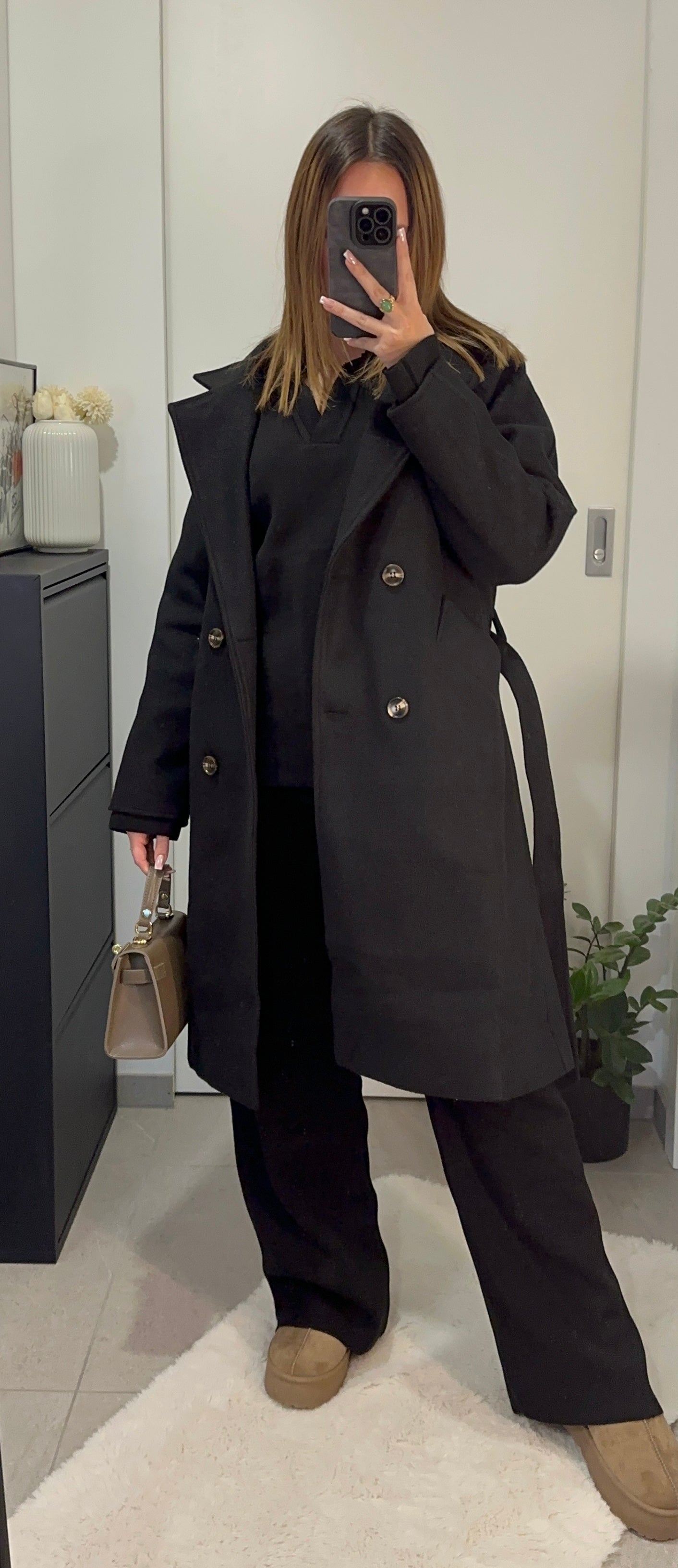 Manteau EMILIE noir