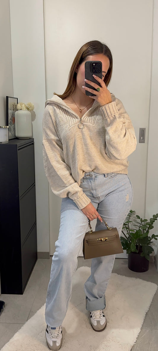 Pull COLINE beige