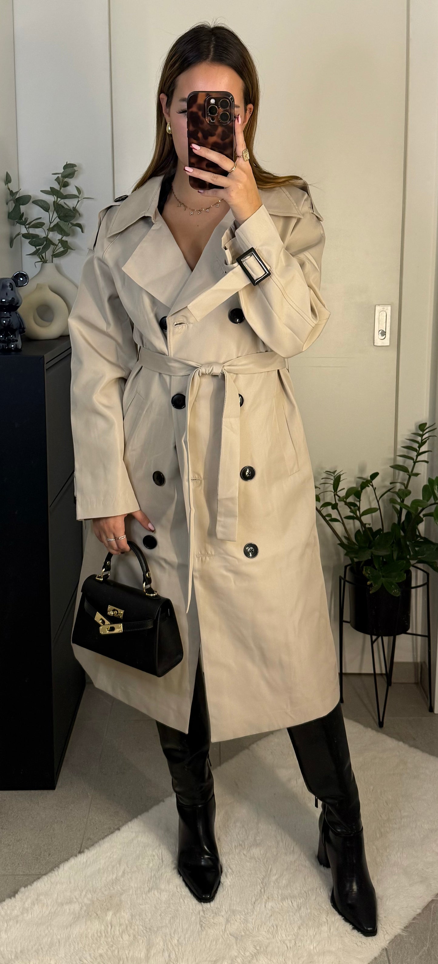 Trench-coat MIA beige